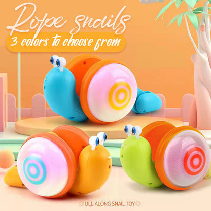 🔥BUY 2 GET 10% OFF💝Pull Along Walking Snail Toy 👼