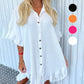 🔥BUY 2 GET 10% OFF💝RUFFLE SLEEVES SHIRT DRESS