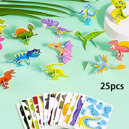 🎅Christmas Sale 49% OFF🦖Educational 3D Cartoon Puzzle