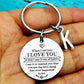 💓🎁2024 New Year Hot Sale🎁When I tell you I LOVE YOU Keychain