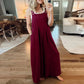 🔥BUY 2 GET 10% OFF💝Women's Sleeveless Wide Leg Jumpsuit with Pockets