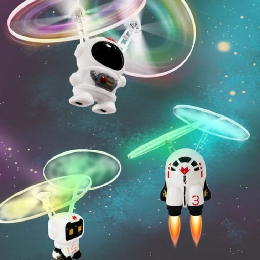 🚀Intelligent levitation induction astronaut aircraft children's toy👩‍🚀