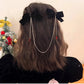 🔥Pay 2 Get 3 Free🔥Plush Bow Pearl Tassel Hair Clip