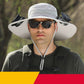 🔥BUY 2 GET 10% OFF💝Outdoor Wide Brim Sun Hat With Solar Fan