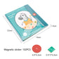 🔥Hot Sale - 49% OFF🔥 Montessori Magnetic Book Fraction Puzzle