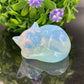 🔥BUY 2 GET 10% OFF🐱Natural Quartz Crystal Sleeping Cat Decoration