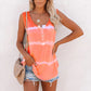 🔥Hot Sale - 49% OFF💝Summer Tie-Dye Striped Sleeveless Tank Top