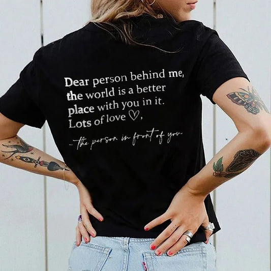 🔥HOT SALE 49% OFF💕'Dear Person Behind Me' T-shirt