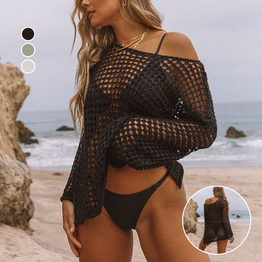 🔥Hot Sale 49% OFF🔥Women's Crochet Hollow Out Cover Up