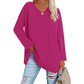 🔥Hot Sale 49% OFF🔥Women's loose long sleeve fashion V-neck knit top