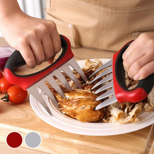 💥Ergonomic Stainless Steel Meat Shredder Claws - Great Kitchen Gift