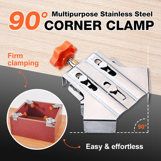 🔥BUY 2 GET 10% OFF💝Multipurpose Stainless Steel 90 Degree Corner Clamp