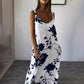 🔥BUY 2 GET 10% OFF💝Women's Floral Sleeveless Backless Flowing Dress