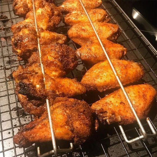 🔥BUY 2 GET 10% OFF💝Stainless Steel Chicken Wing Grilling Rails