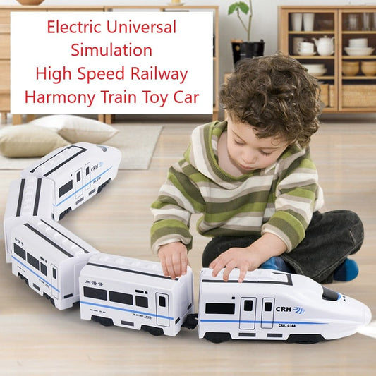 🎁Hot Sale 49% OFF🔥Electric Universal Simulation High Speed Railway Harmony Train Toy