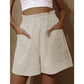 🔥Hot Sale - 49% OFF🎁Women's Cotton High Waist Pocket Shorts